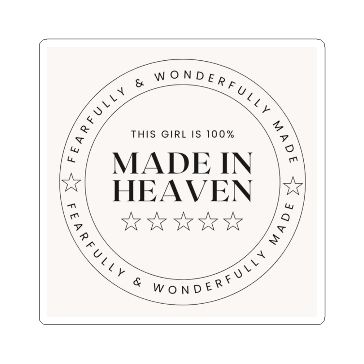 Made In Heaven Sticker