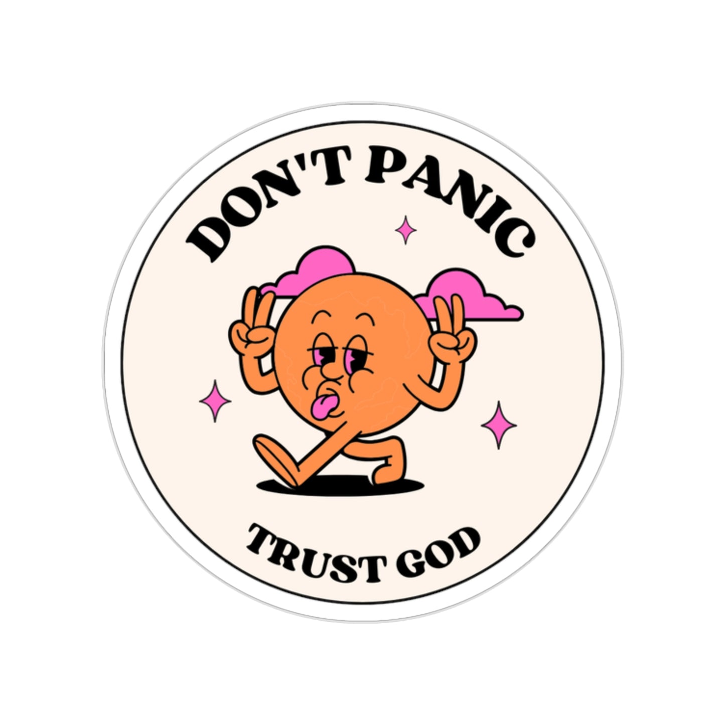 Trust God Sticker